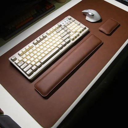 Leather Desk Mat Set