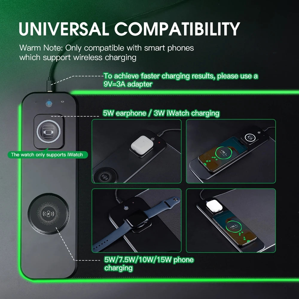 RGB Waterproof Mouse Pad
