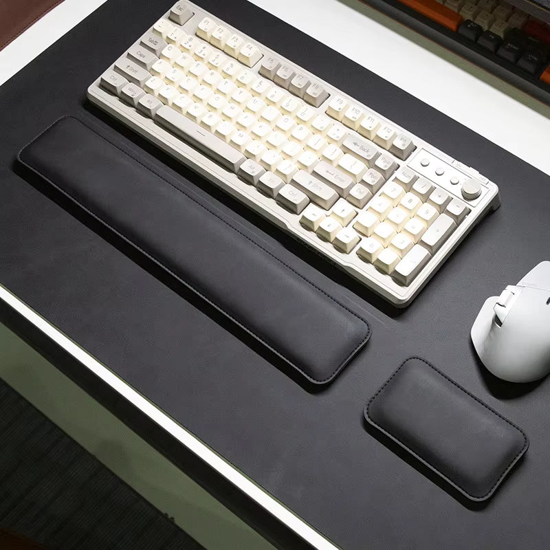 Leather Desk Mat Set