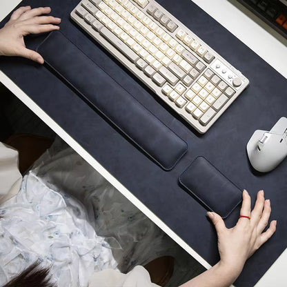 Leather Desk Mat Set